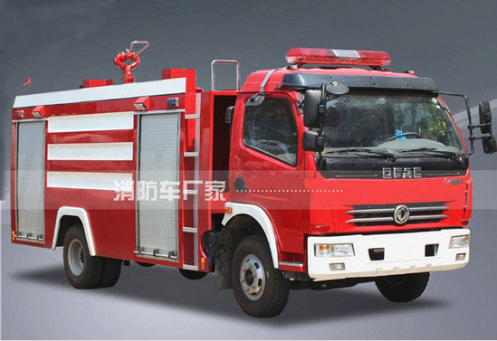 5噸東風(fēng)多利卡單排座泡沫消防車(chē)價(jià)格